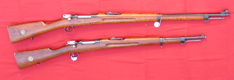 M'96 and M'38 Mauser Rifles